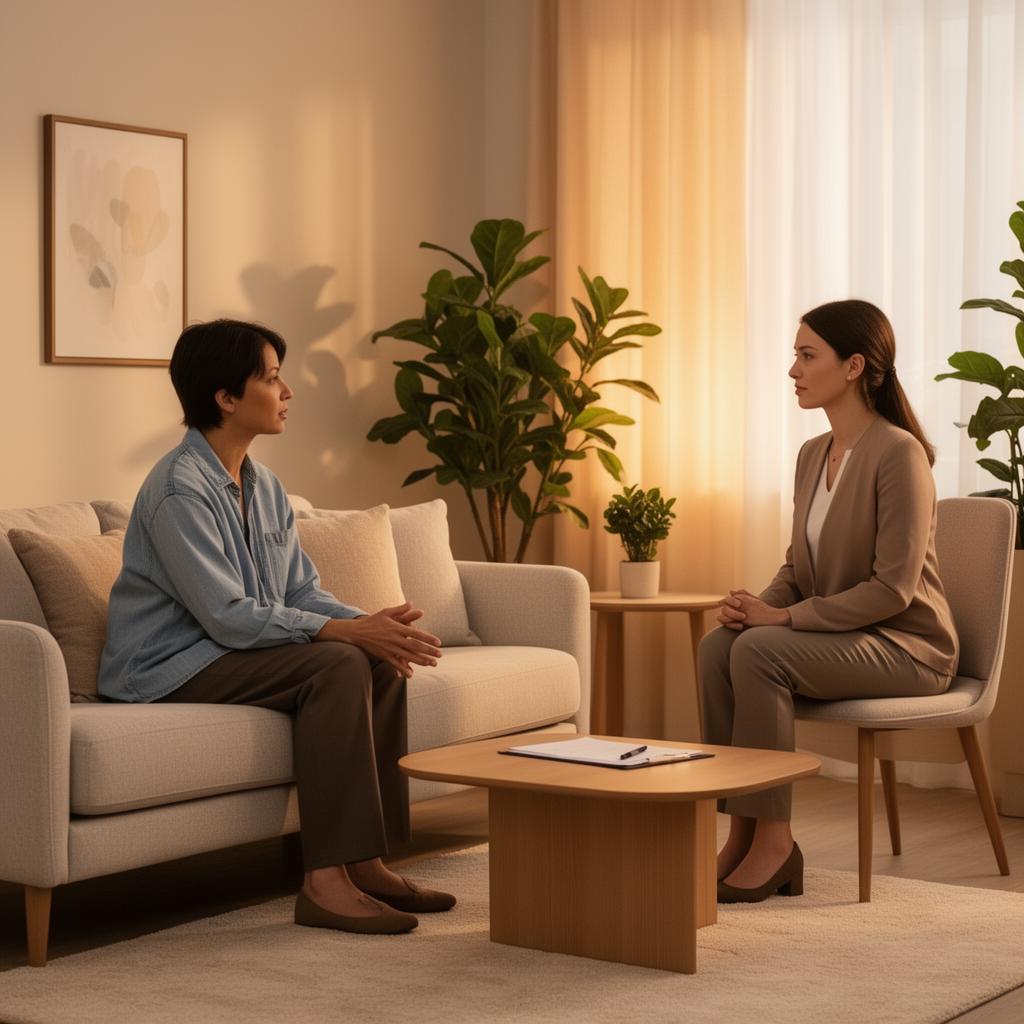 One-on-one counselling session